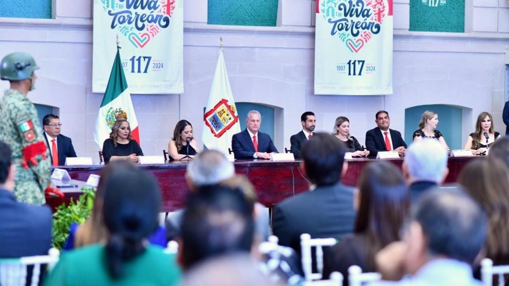 Celebra Torreón 117 aniversario con entrega de preseas a Ciudadanía Distinguida