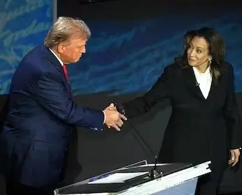 Descarta Donald Trump un segundo debate contra Kamala Harris