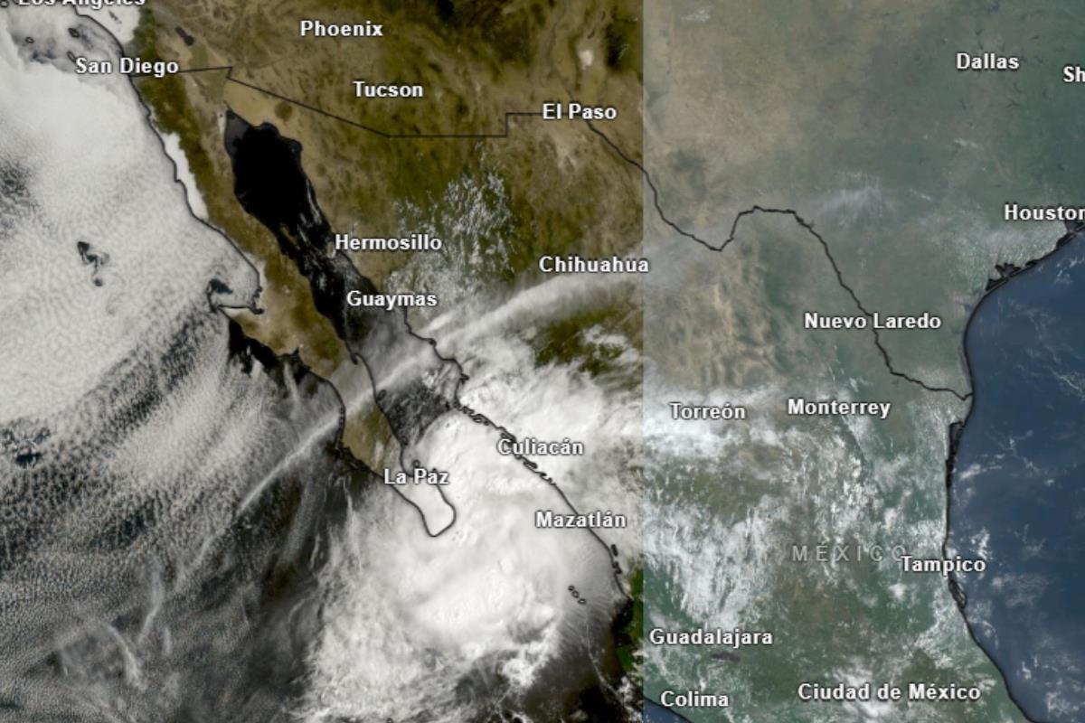 Mapa tormenta Ileana. Foto: Meteored