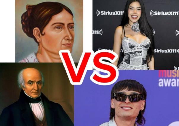 Personajes históricos vs personajes de redes y TV, ¿quién gana?