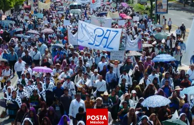 Miles de católicos y cristianos marchan en Chiapas para exigir paz y justicia