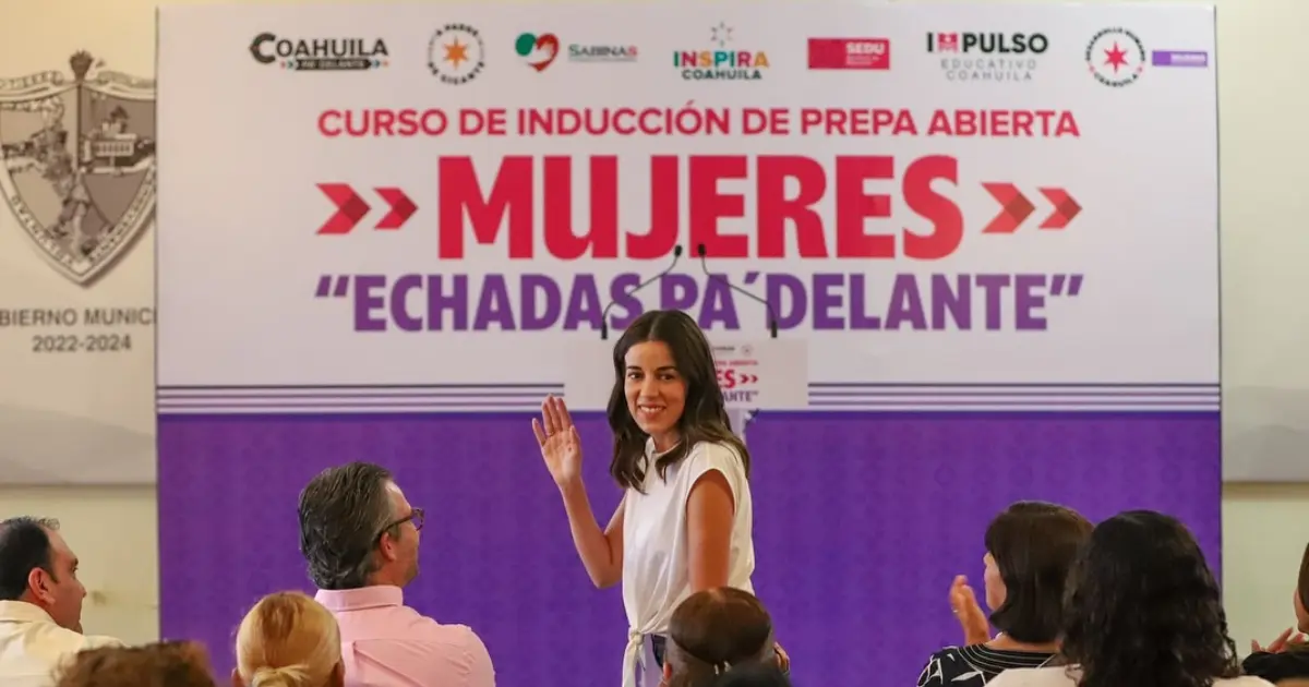 Paola Rodríguez López líder de INSPIRA Coahuila / Foto: Gobierno del Estado de Coahuila