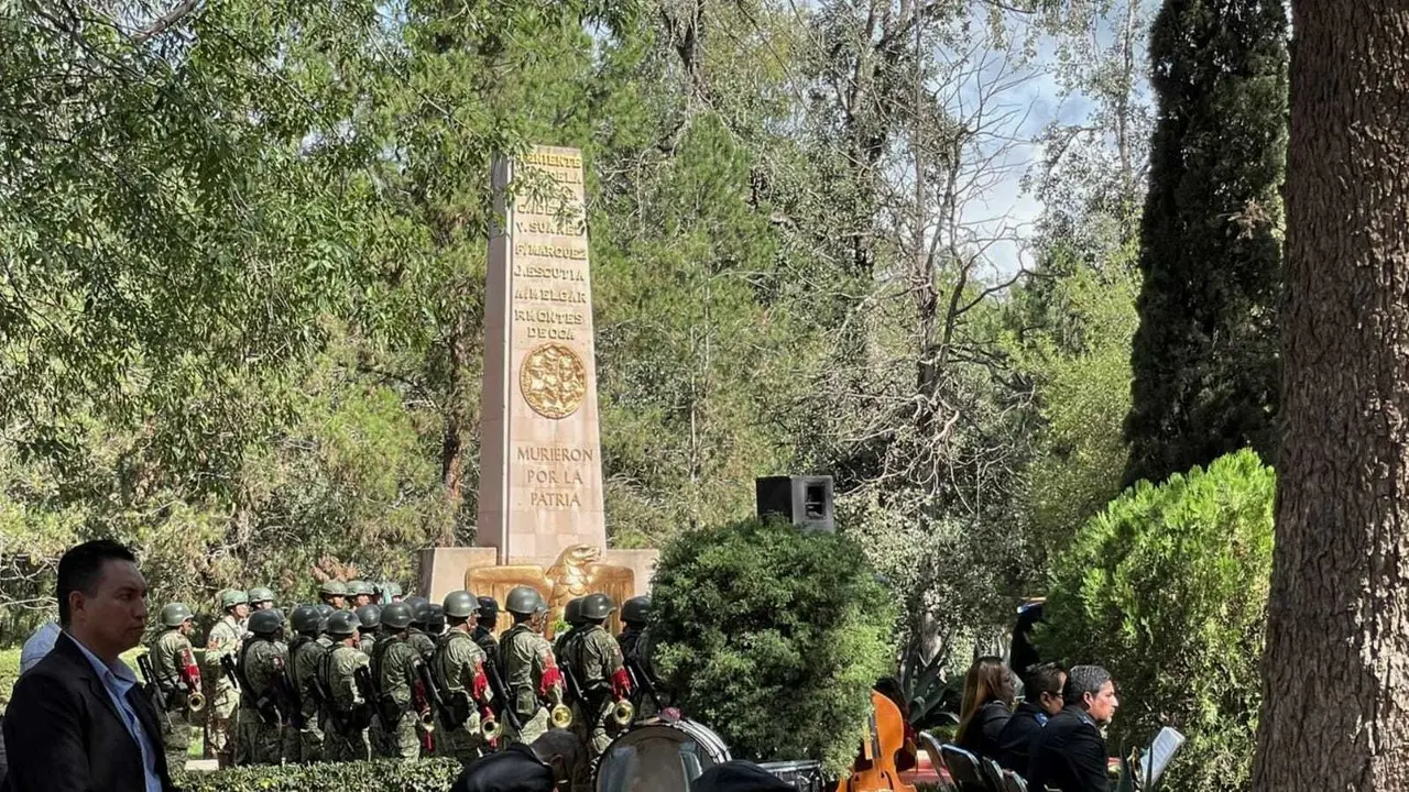 Este 13 de septiembre se conmemora un año más de la gesta heroica de los Niños Héroes en el Castillo de Chapultepec. Fotos: Brayan Ibarra.