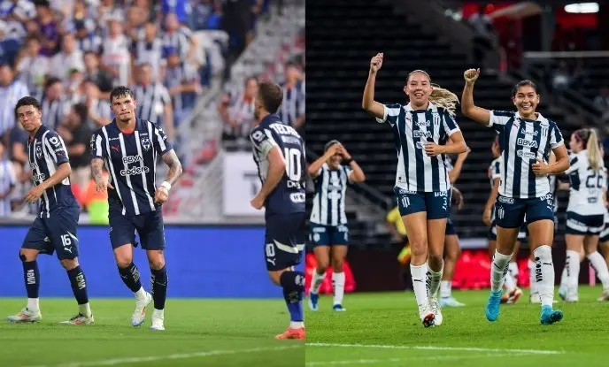 El Monterrey tendrá doble juego juego el 14 de septiembre, cuando sus equipos varonil y femenil enfrenten a Santos y Tigres. Foto: POSTA Deportes.