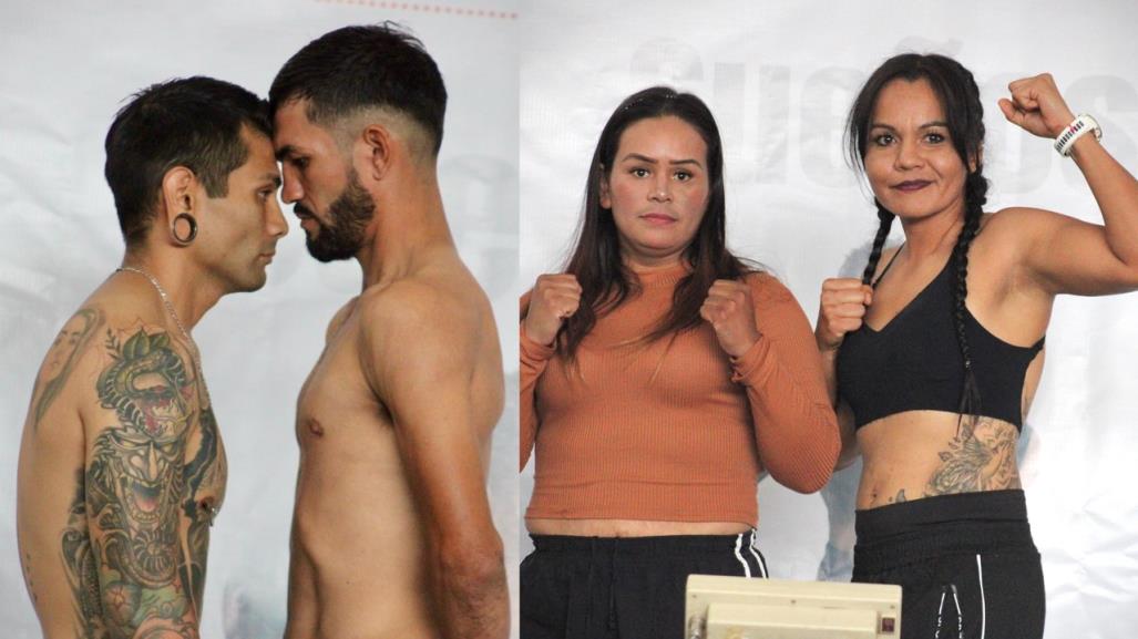 ¡Todo listo para la noche de box, Sueños de Gloria!