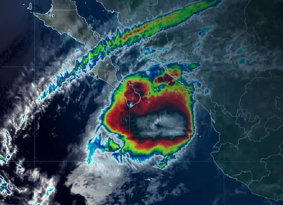 En vivo: Trayectoria de la Tormenta Tropical Ileana