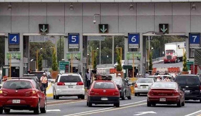 ¿Vas a viajar este puente? Revisa las tarifas de casetas en el Edomex