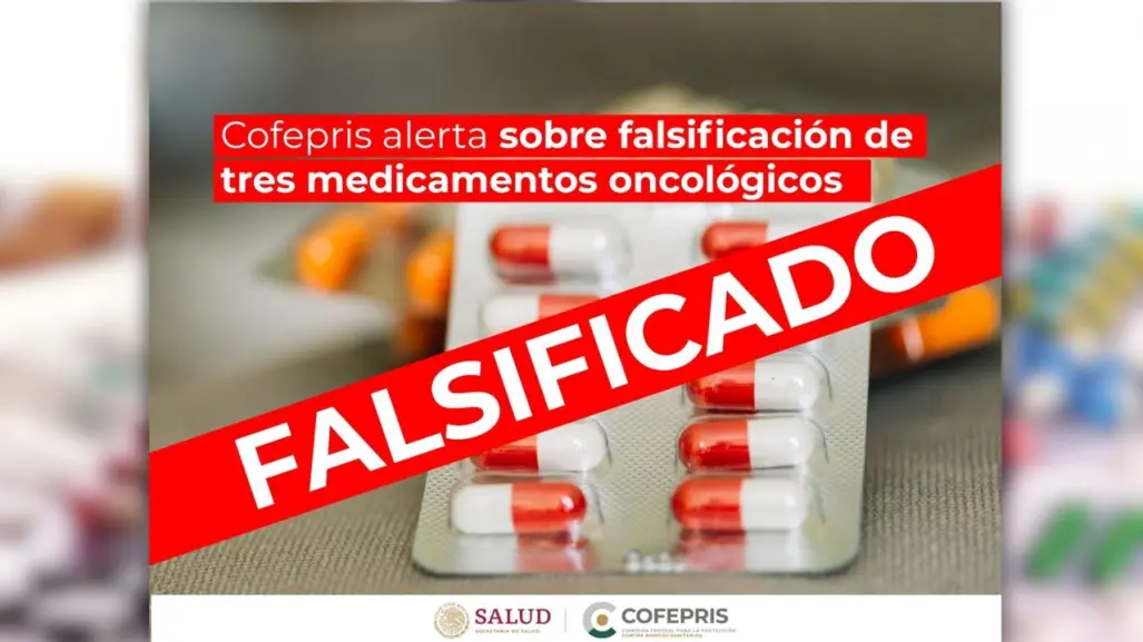 Cofepris alerta por estos medicamentos oncológicos falsificados