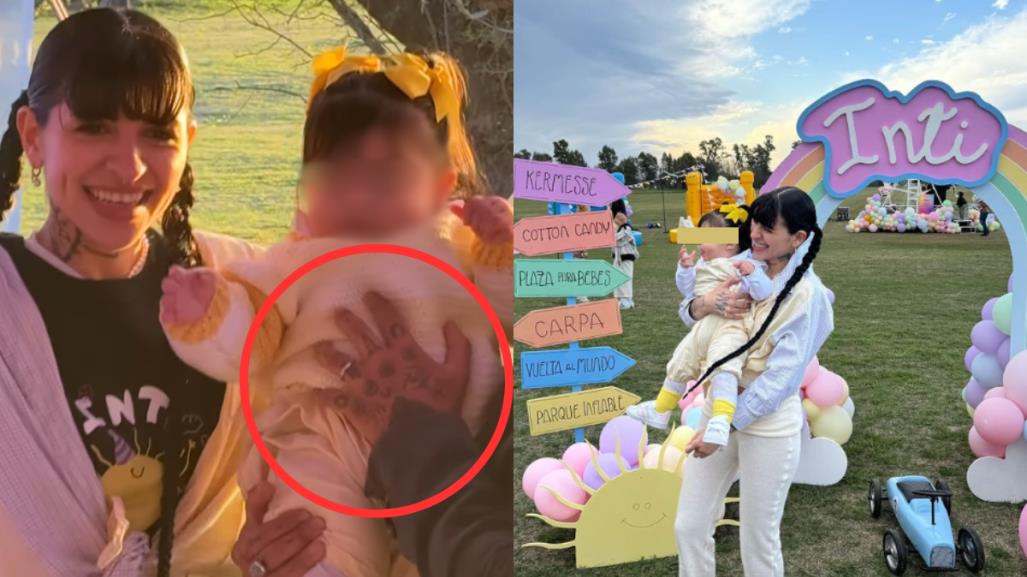 #VIDEO: ¿Christian Nodal estuvo en el cumpleaños de su hija Inti?