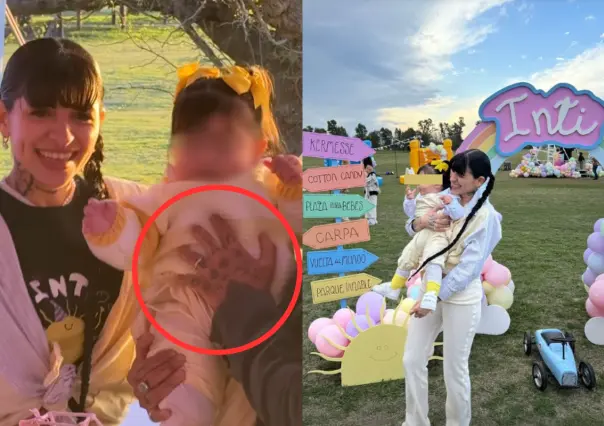 #VIDEO: ¿Christian Nodal estuvo en el cumpleaños de su hija Inti?