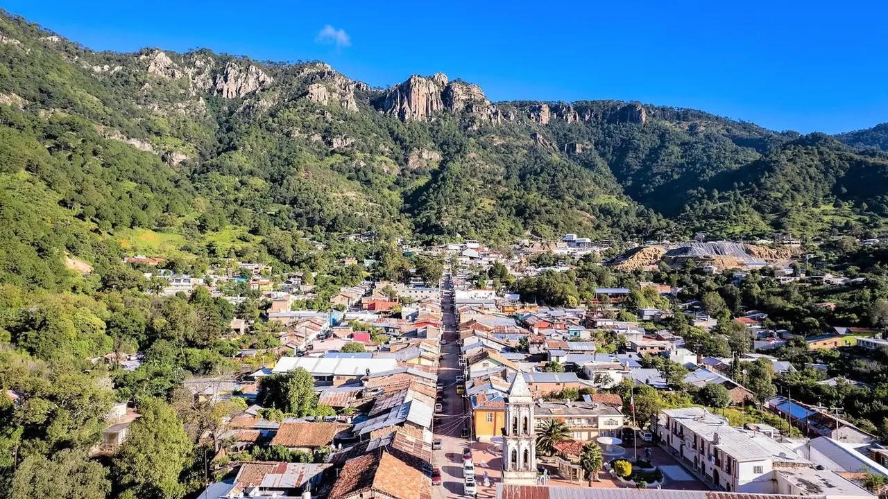 Panorámica de Topia, Durango. Foto: Facebook Viva Durango.