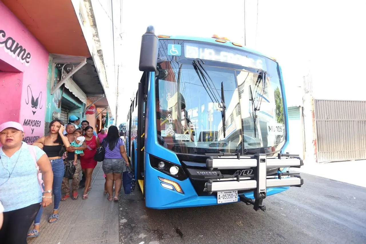 La ciudad de Mérida cuenta con 15 rutas nocturnas Foto: Cortesía