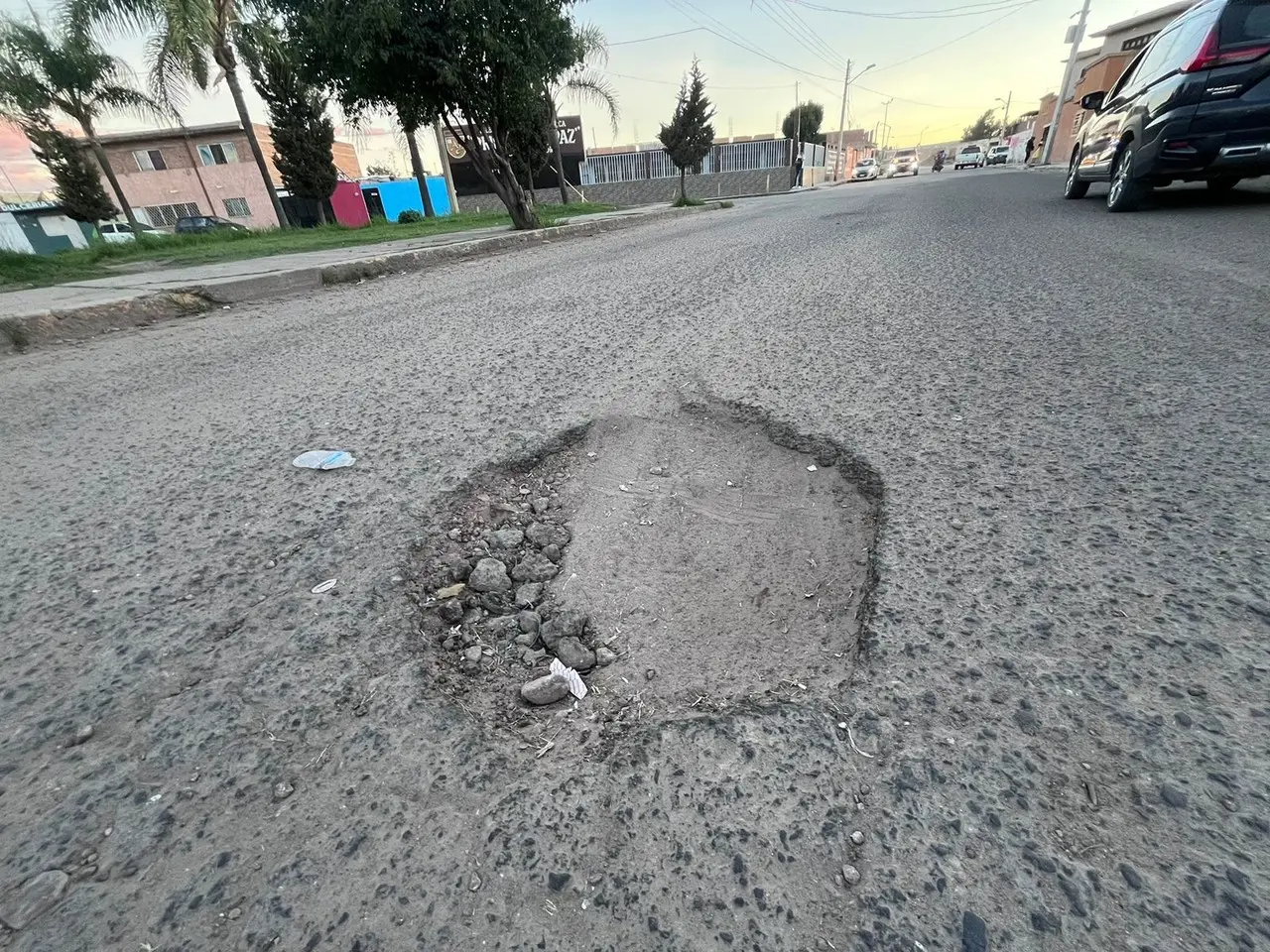 Lluvias dejan un Durango hundido en los baches