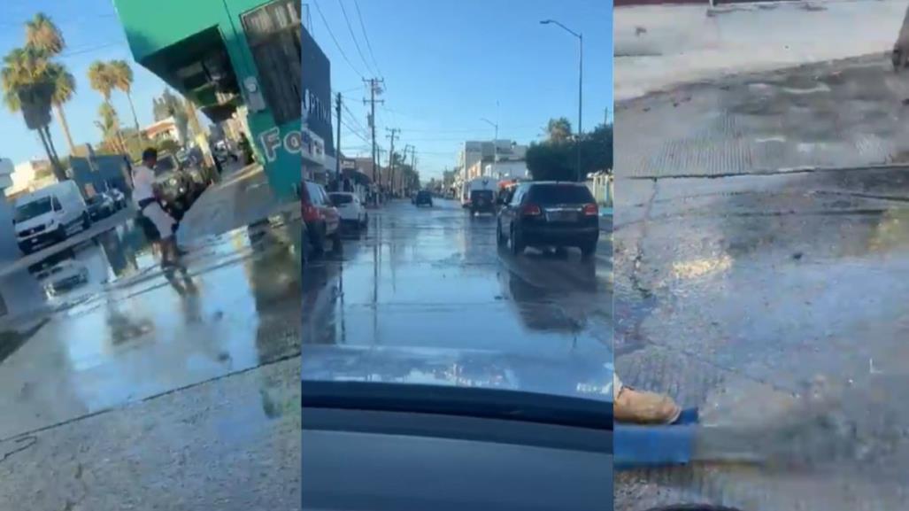 Festeja Cabo San Lucas fiestas patrias con derrame de aguas negras