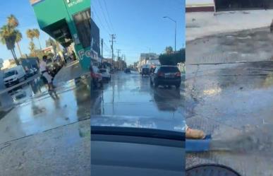 Festeja Cabo San Lucas fiestas patrias con derrame de aguas negras