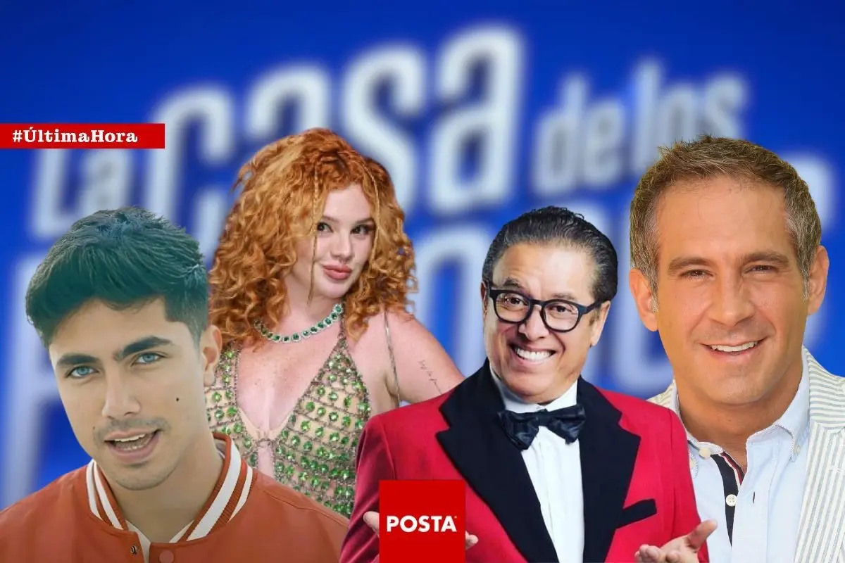 Nominados de La Casa de los Famosos México. Créditos: Especial.