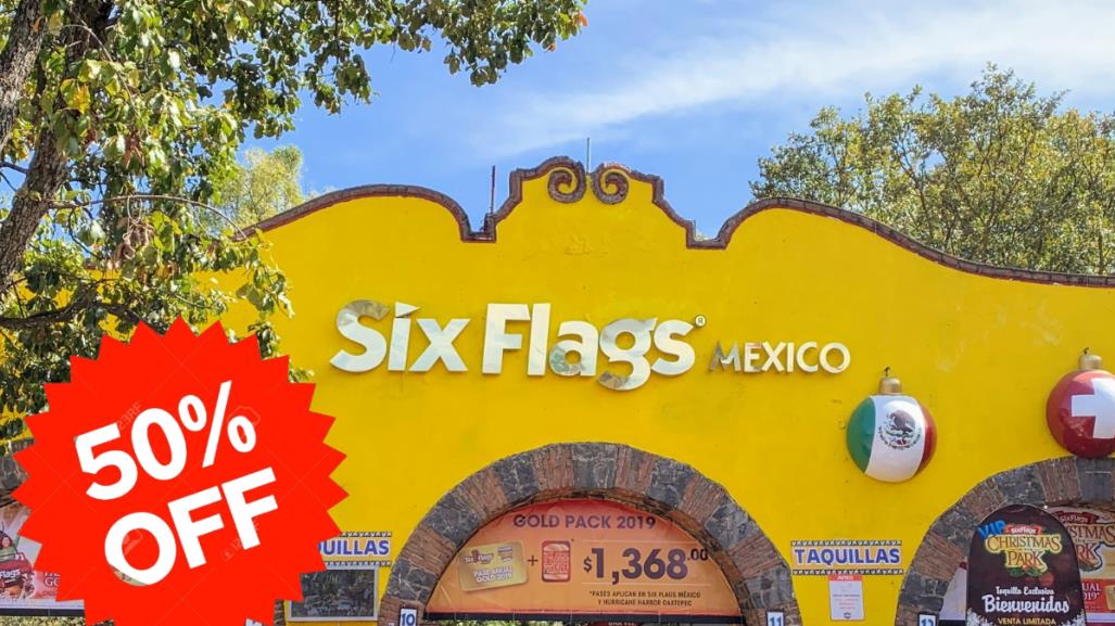 Six Flags México lanza promoción imperdible: ¡Pase anual a mitad de precio!