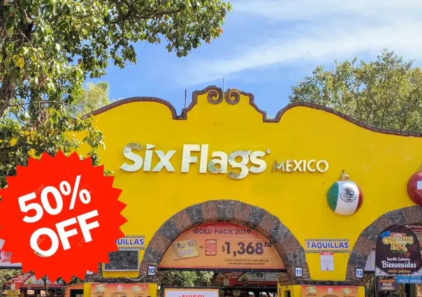 Six Flags México lanza promoción imperdible: ¡Pase anual a mitad de precio!