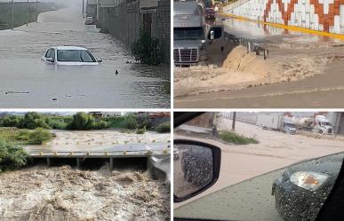 Cierran vialidades en Ramos Arizpe por lluvias; piden tomar precauciones