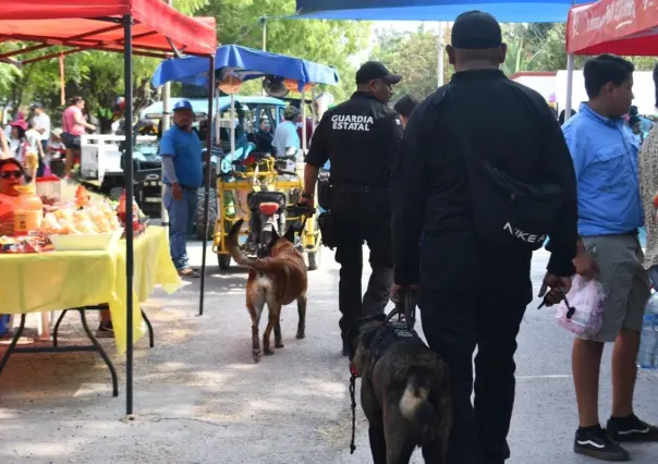 Guardia Estatal redobla vigilancia durante festejos patrios