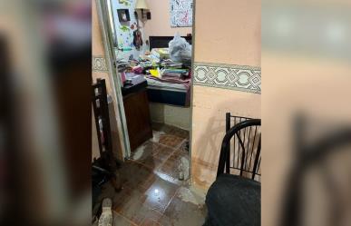 Se inundan viviendas de Salinas Victoria