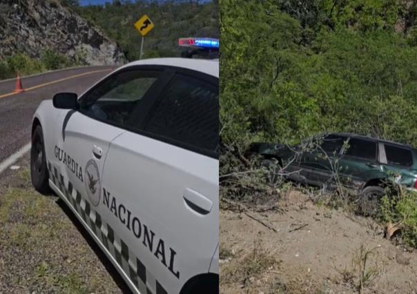 Volcadura en el Mirador de San Antonio deja seis personas atrapadas