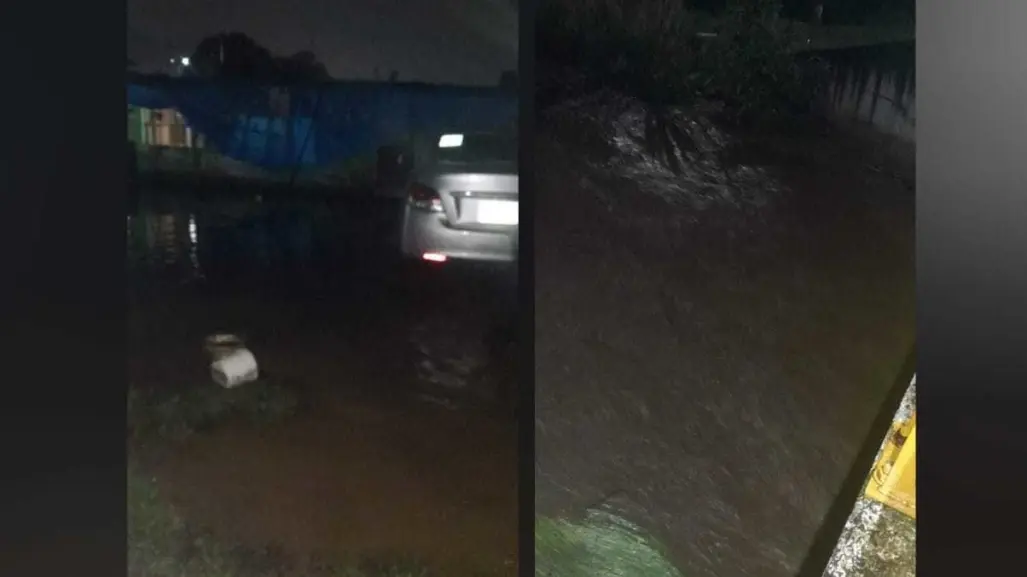 Lluvias intensas provocan deslave y desbordamiento de río en Xonacatlán