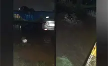 Lluvias intensas provocan deslave y desbordamiento de río en Xonacatlán Lluvias intensas provocan deslave y desbordamiento de río en Xonacatlán