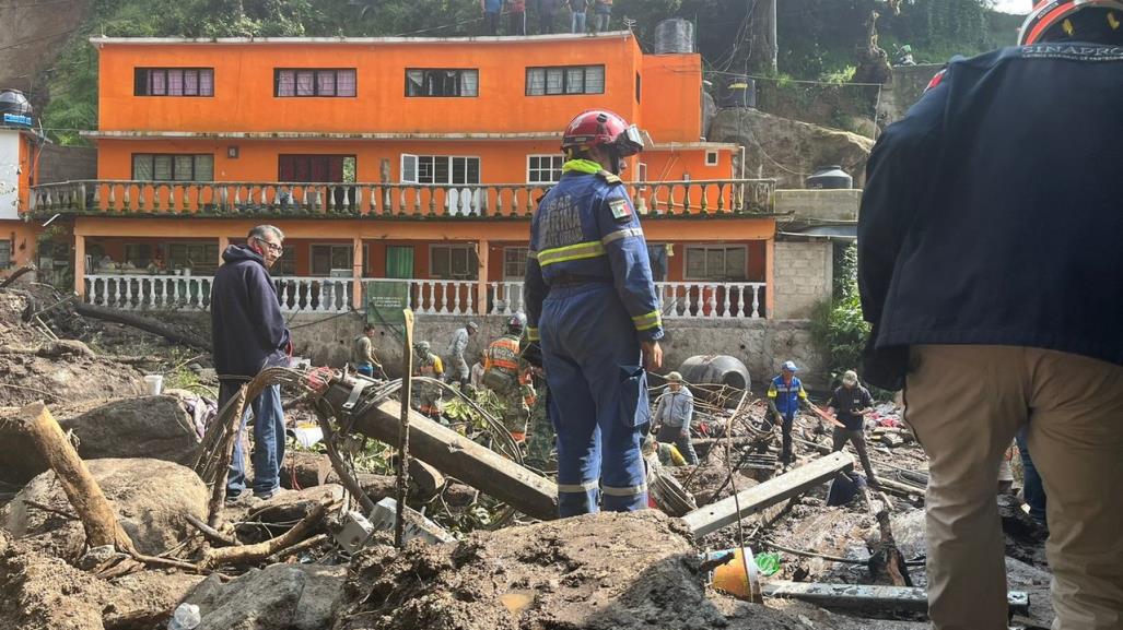 Tragedia en Jilotzingo: Aumenta a 9 fallecidos por deslizamiento de cerro