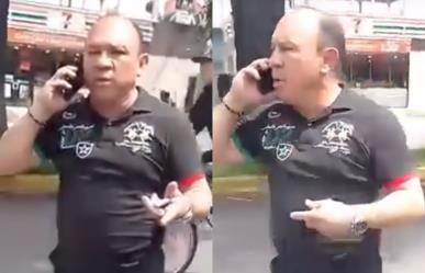 ¿Sabes quién soy?: Alcalde de Zinacantepec salta contra policía (VIDEO)