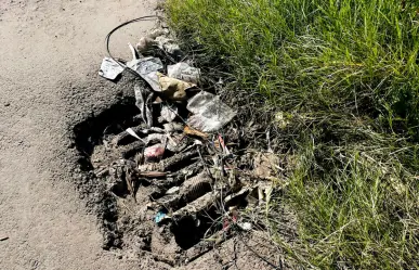 Continua la mala costumbre de tirar basura y tapar alcantarillas