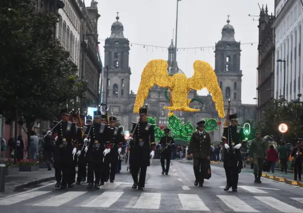 15 mil militares esperan cerca de Palacio Nacional previo a desfile