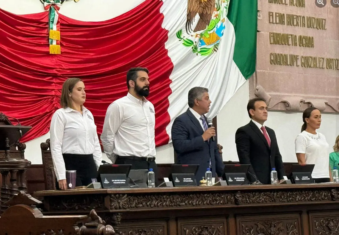 El diputado Antonio Attolini en el Congreso de Coahuila. (Fotografía: Congreso)