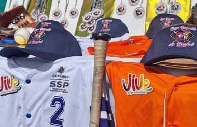 Liga Ranchera de Beisbol es beneficiada con equipamientos