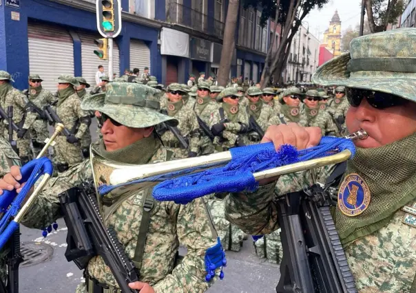 Todo listo para la representación 214 del Desfile de Independencia en la CDMX