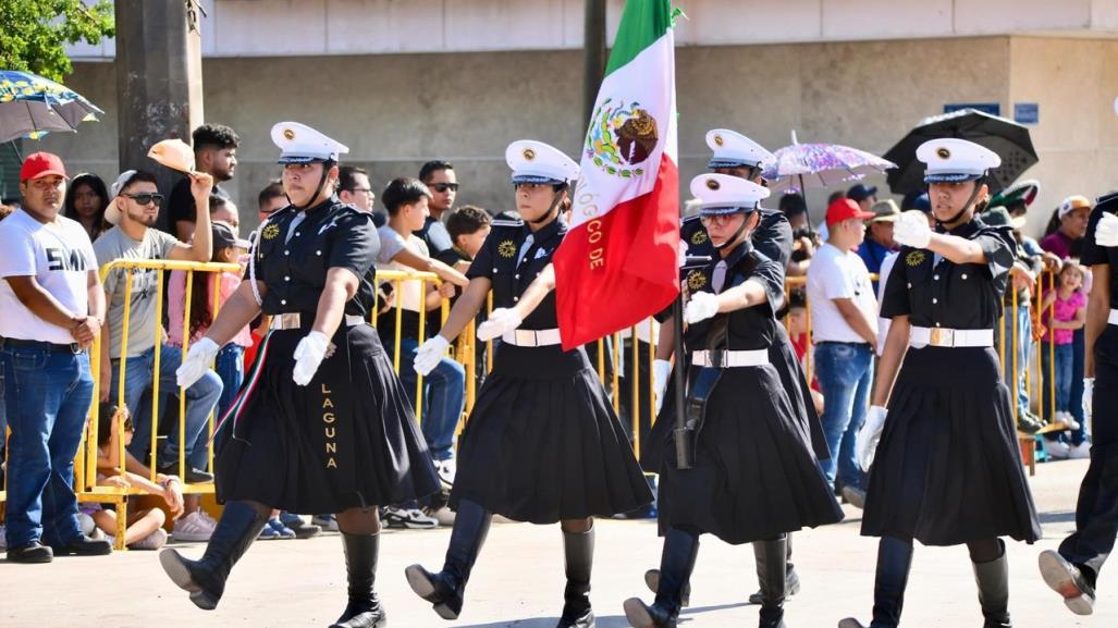 Así se vivió en Torreón el Desfile de la Independencia de México