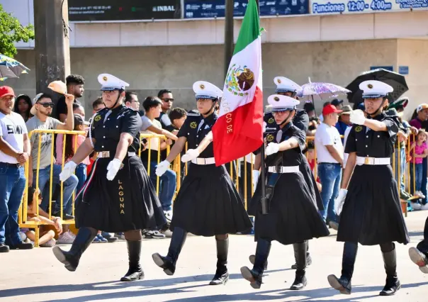 Así se vivió en Torreón el Desfile de la Independencia de México