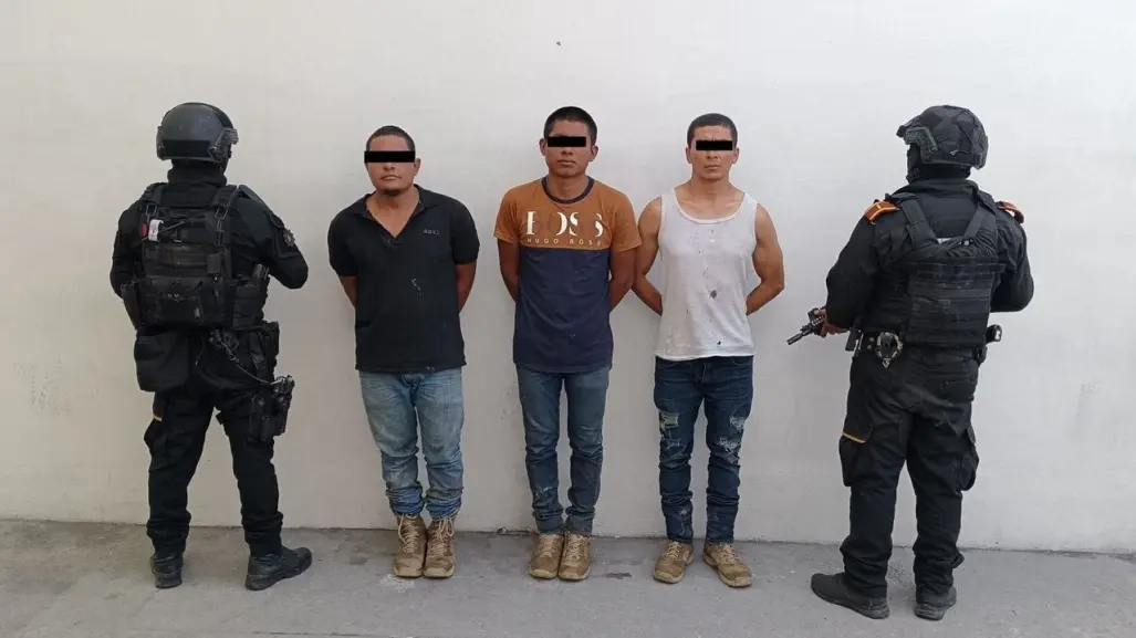 Detienen a tres hombres por posesión de drogas