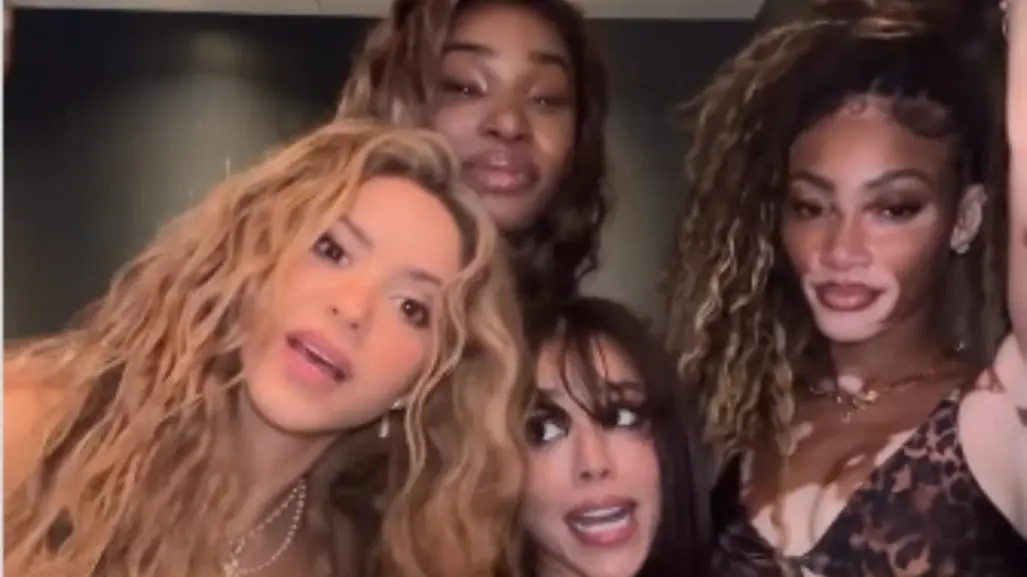 Shakira, Danna Paola,Anitta, Lele Pons y Winnie Harlow bailan Soltera en Miami