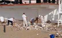 Sociedad organizada realiza limpieza de playas en Los Cabos