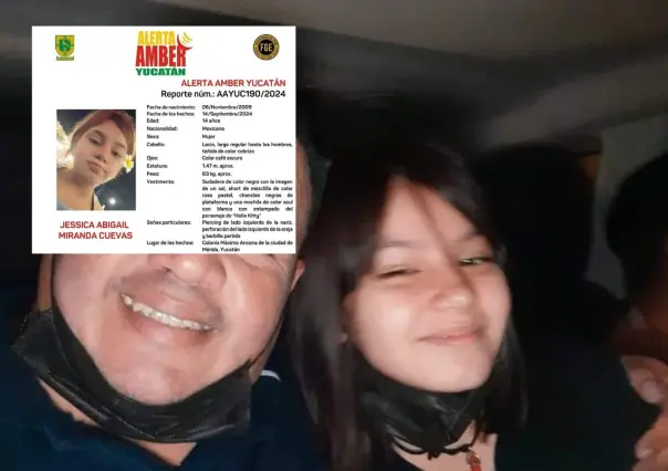 Activan la Alerta Amber para dar con una  menor de 14 años