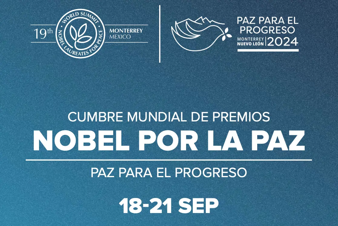 Cumbre Mundial de Premios Nobel por la Paz. Foto: Cumbre Mundial de Premios Nobel por la Paz