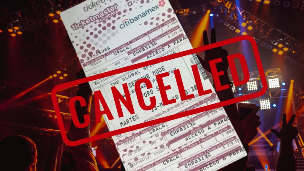 ¿Qué hacer si te cancelan un concierto? Esto dice la Profeco