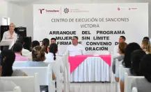 Inicia segunda etapa del Programa Mujeres Sin Límites en CEDES Victoria