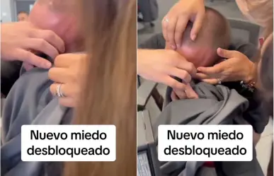 ¡Nuevo miedo! Se le atora párpado a joven con zipper