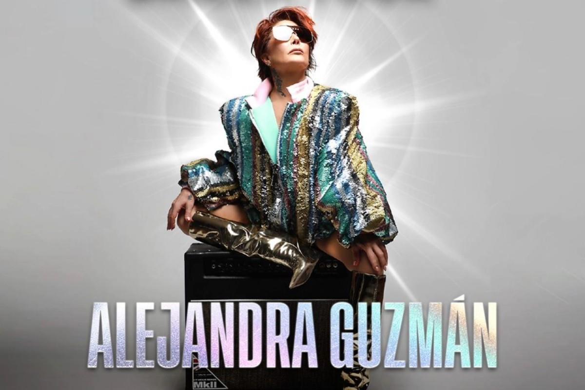 Flyer de la gira Brilla Tour de Alejandra Guzmán Foto: Instagram @laguzmanmx