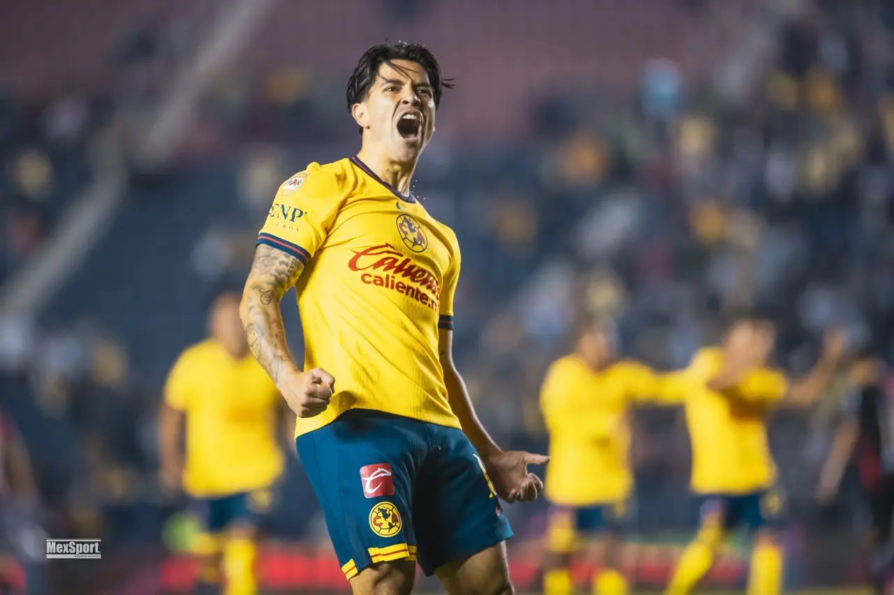 Víctor Dávila en su debut en el América. Foto: @ClubAmerica