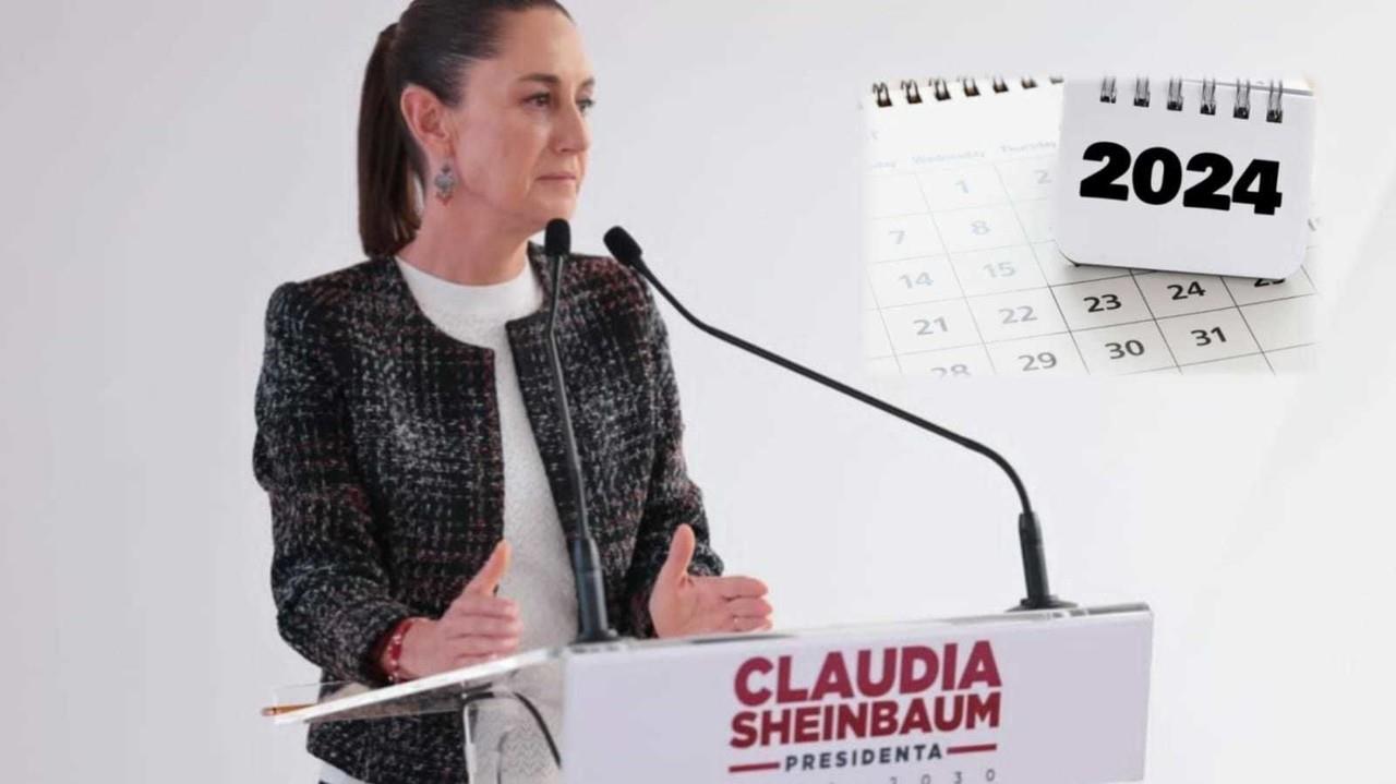 ¿Te corresponde un pago extra por trabajar el día de la toma de posesión de Claudia Sheinbaum? Foto: Especial