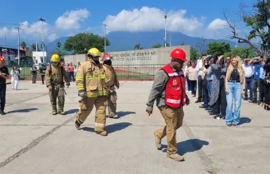 IMSS delegación Tamaulipas presente en Simulacro 2024