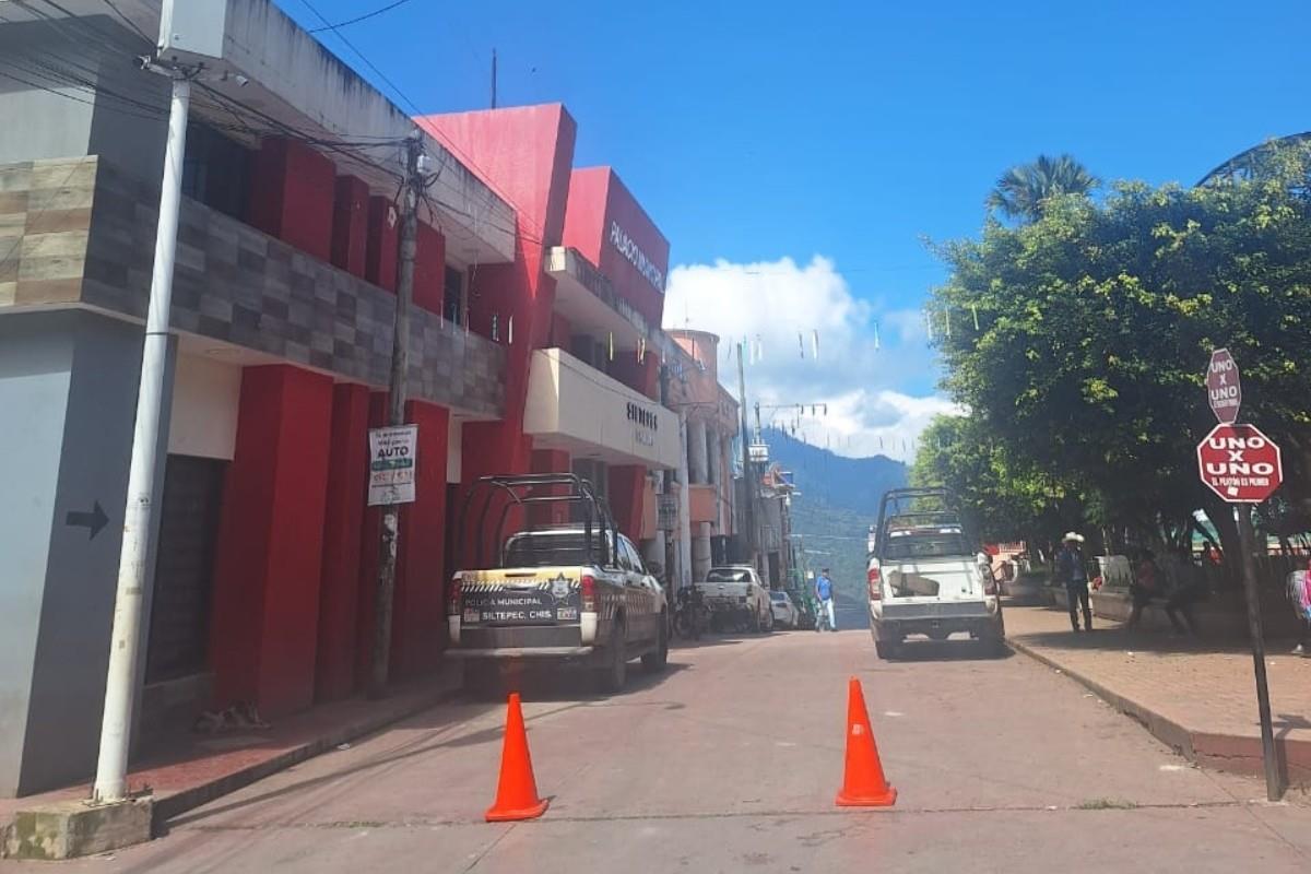 Calles solitarias en Chiapas Foto: POSTA MX